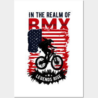 In The Realm of BMX Leagend Rise Posters and Art